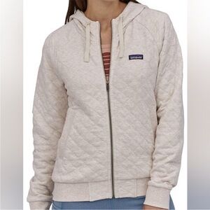 Patagonia Women's Organic Cotton Quilted Hoodie- M